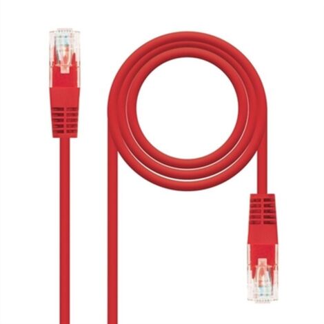 Rj45 Cat6 Utp Cu 0.30m Red Nanocable 10.20.0400-l30-r Rj45 Cat6 Cat6 Cat5 Patch Cord