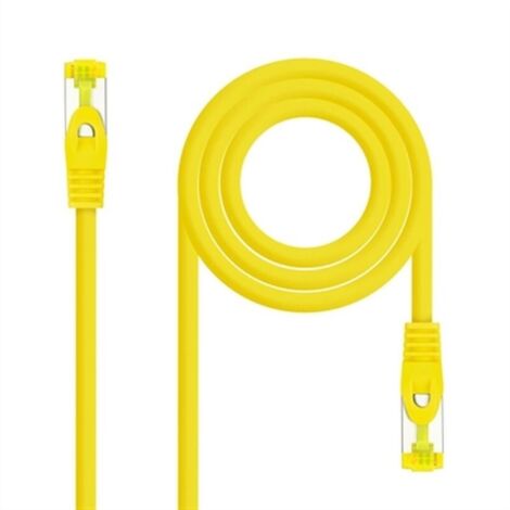 Rj45 Cat6a S/ftp Cu Lszh 0,25m Jaune Nanocable 10.20.1900-l25-y