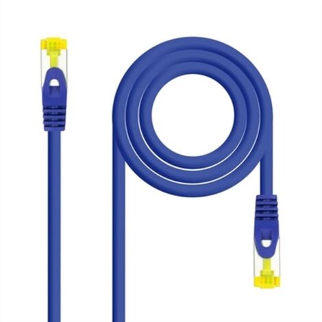 Rj45 Cat6a S/ftp Cu Lszh 0,30m Bleu Nanocable 10.20.1900-l30-bl