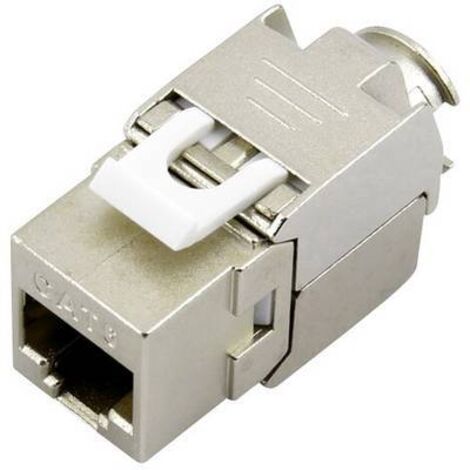 RJ45 femelle CAT 6 TRU COMPONENTS 93038C368 RJ45 femelle, droit métal 1 pc(s) S935451