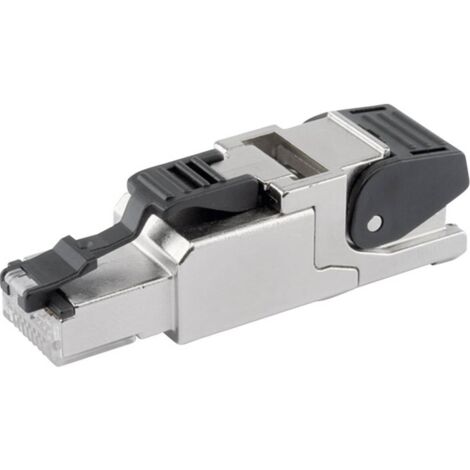 20 Keystones RJ45 Cat6a Blindés Sans Outil GGM PRJC6A10G Gigamedia Pour Câble 45m