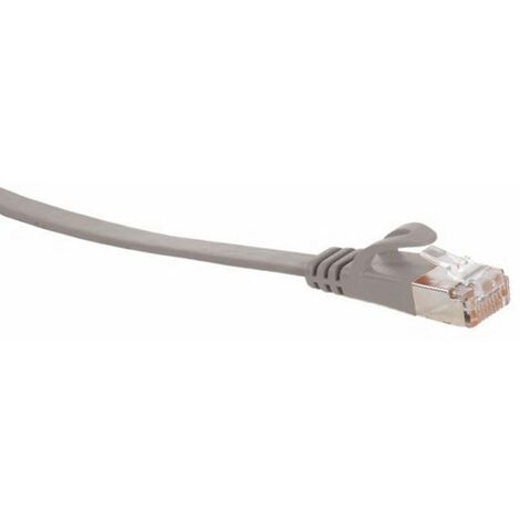 RJ45 Patchkabel U/UTP, m. CAT.7 Rohkabel, 1 m, grau