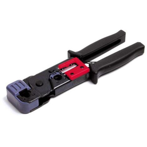 RJ45 RJ11 Crimp Tool with Cable Stripper StarTech.com Outil de sertissage RJ45 RJ11 avec pince à dénuder - Sertisseuse et dénudeur de câble Ethernet - Pince à sertir - pour P/N: CRJ4550PK, WIRC6ASPATB