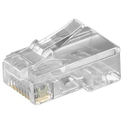 RJ45-Stecker Flachkabel St,8polig