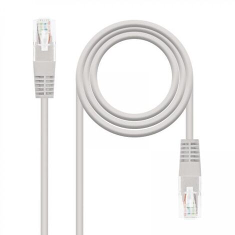 RJ45 UTP Cat6 GRAY 10m Cavo patch RJ45 UTP GRAY
