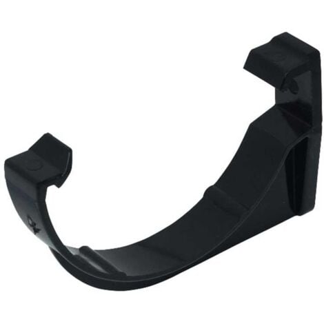 RK1B FloPlast Fascia Bracket Black 112mm Half Round Gutter