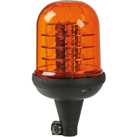 Takestop - Lampeggiante Rotante 360° Arancione Emergenza 12v Base