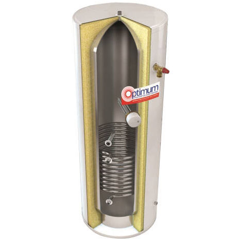 main image of "RM Cylinder Optimum Heated 300 Litre Indirect Unvented Cylinder"