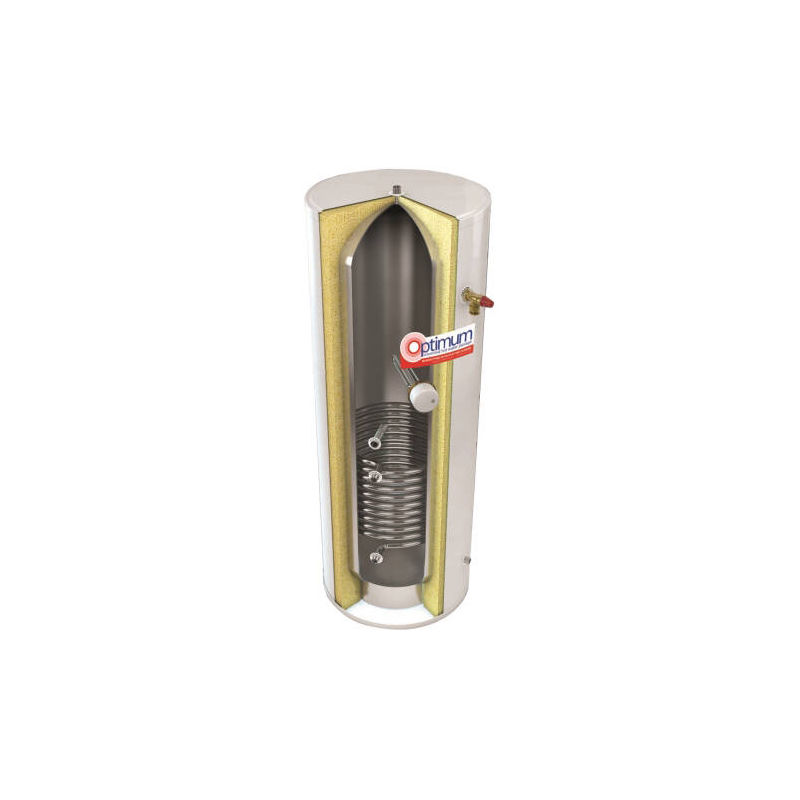 Rm Cylinders - RM Cylinder Optimum Heated 250 Litre Indirect Unvented Cylinder