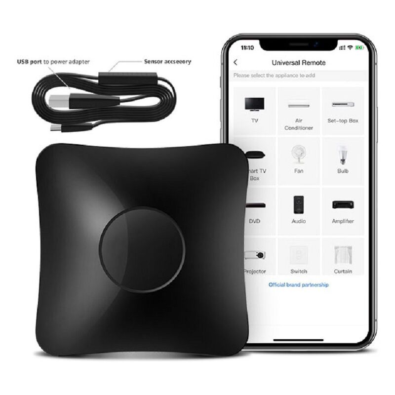 RM4 Pro+HTS2 IR RF WiFi Universel Compatible avec télécommande Smart Home Automation