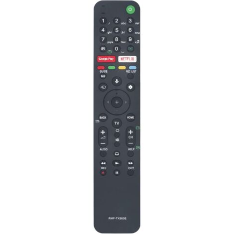 RMF-TX500E Replacement Voice Remote Control for Sony 4K HD OLED TV KD-55XG8505 KD-55XG8577 KD-85XH9505 KD-75XH9505 KD-49XH9505 KD-55XG8588 KD-65XH9505 KD-55XH9505