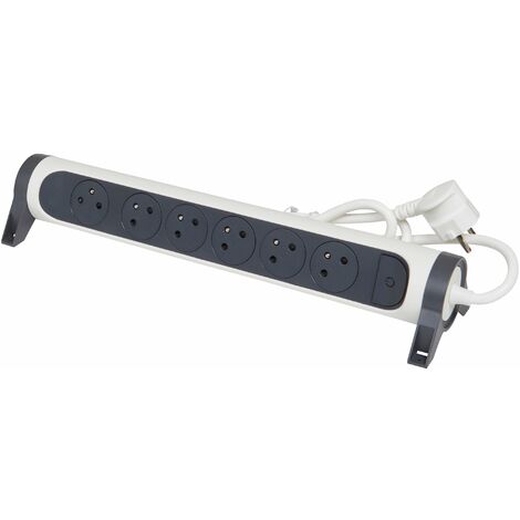RMP 6x2P+T 1,5m blanc/noir