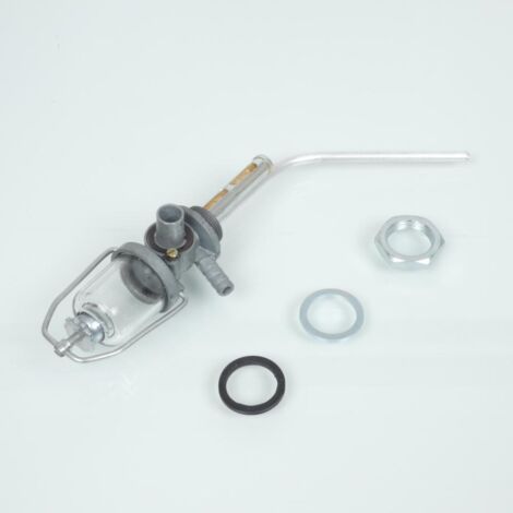 rms tankhahn für roller piaggio vespa gewinde m24 / glasbehälter