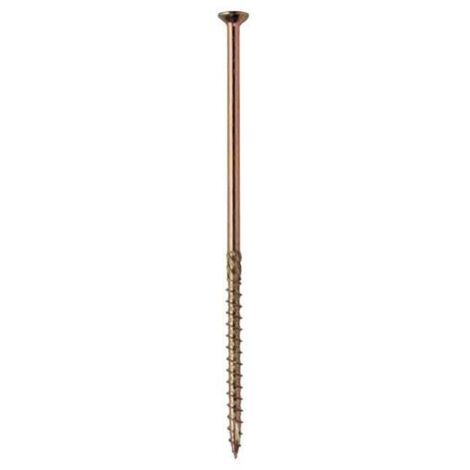 Vis dassemblage confirmat Tête fraisée TF TORX 7X50 SS Cranté Acier zingué TORX T20