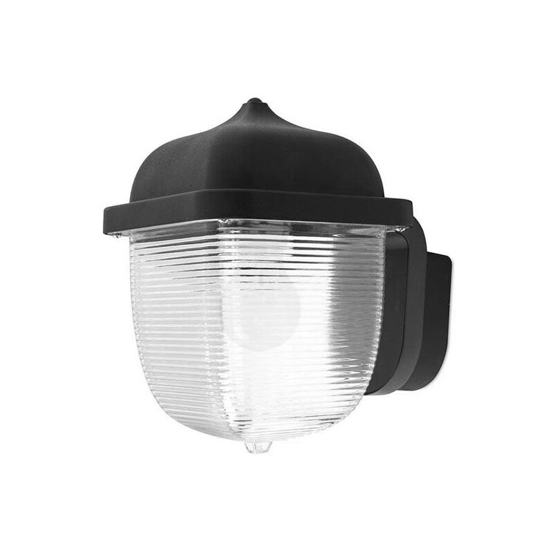 Forlight Road - 1 Light Outdoor Wall Light Black