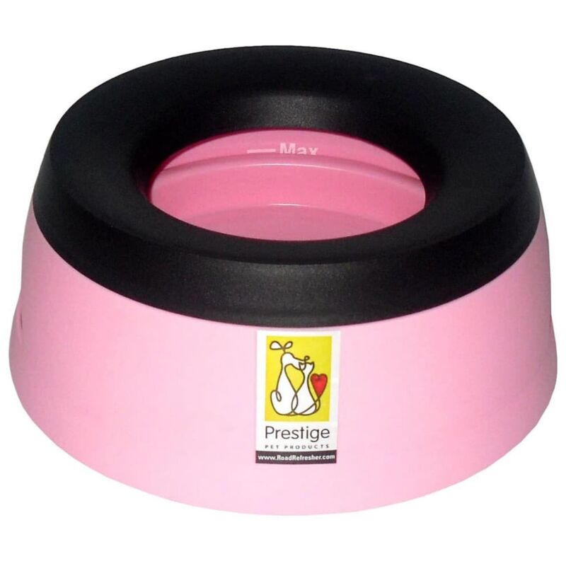 

Bebedero para mascotas antiderrames pequeño rosa - Rosa - Road Refresher
