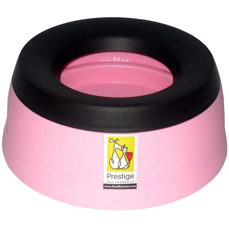 

Bebedero para mascotas antiderrames rosa grande - Rosa - Road Refresher