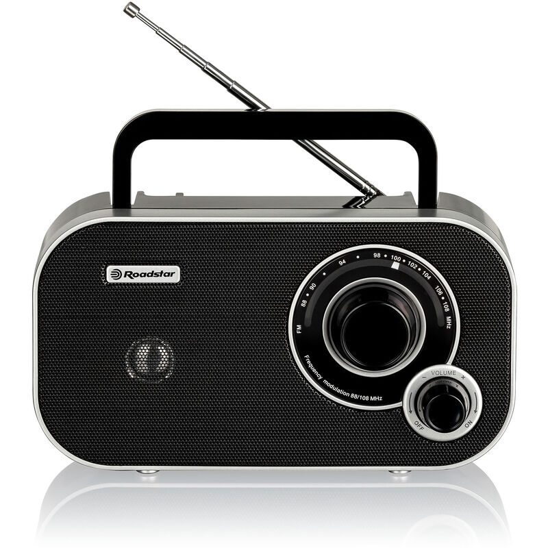 Roadstar TRA-2235BK black Radio de cuisine FM noir