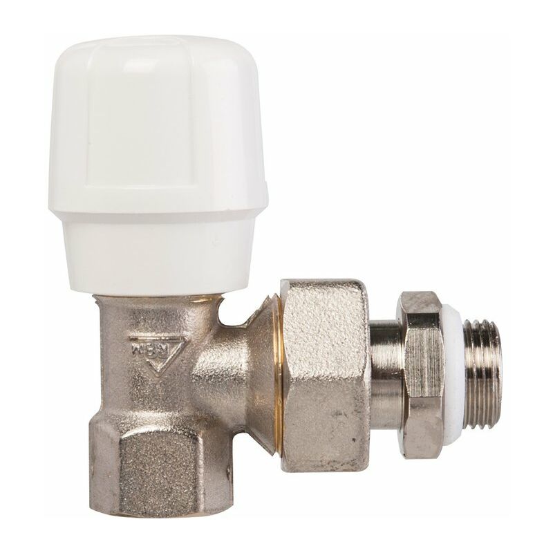 Robinet de radiateur équerre à visser - f 3/4' - Simple réglage RBM