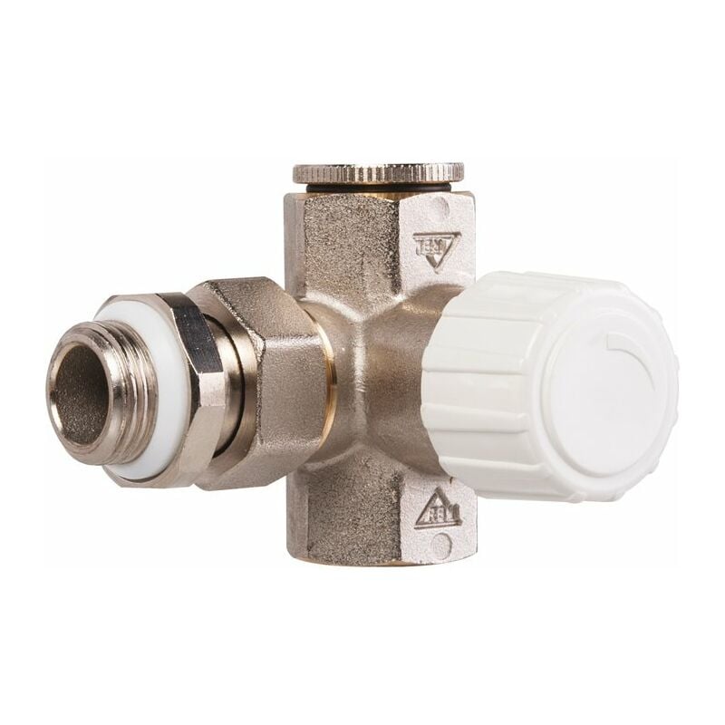 Robinet de radiateur thermostatisable réversible - m 1/2' RBM