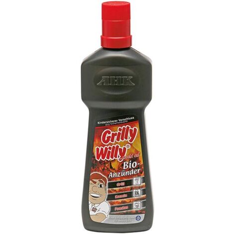 Robbyrob Bio Grillanzünder flüssig 750 ml geruchsneutral "Grilly Willy"