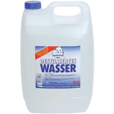 ROBBYROB Destilliertes Wasser 60 l Kanister