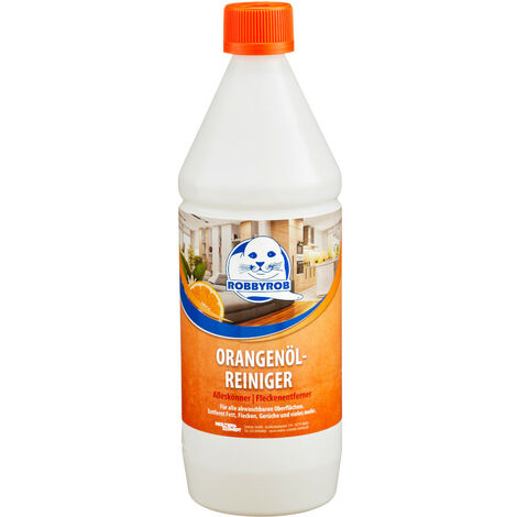 Robbyrob Orangenölreiniger Konzentrat für alle abwaschbaren Oberflächen 1 Liter