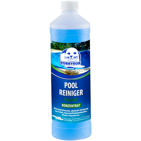 Robbyrob Poolreiniger basisch Konzentrat - Geruchsneutral 1 Liter