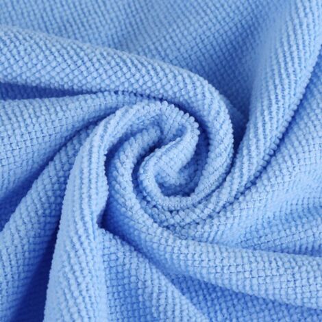 Robe bleue serviette de bain portefeuille Spa Beach