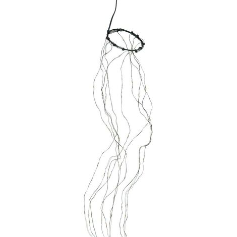 Robe lumineuse copper 170 LED 1,65 m extérieur blanc chaud - Feeric lights & christmas