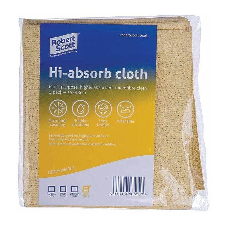 Hiabsorb Cloth Ylw Pk5 - Robert Scott