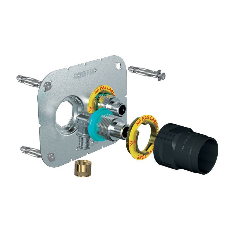 Robifix + (evier / lavabo) 50mm per Ø12 - M3/8' (12/17) à Glissement