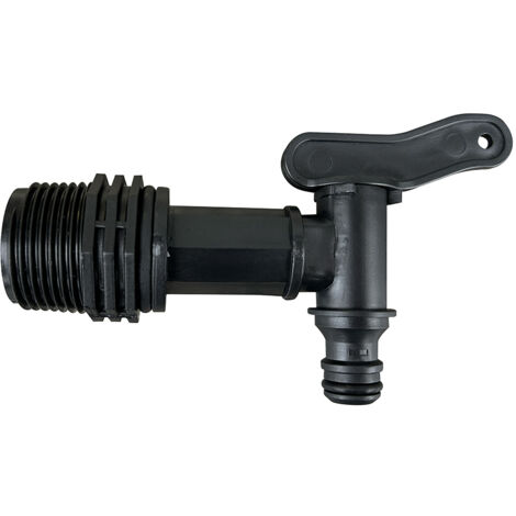 Robinet 1/4 de tour auto / cuve IBC M 26x34