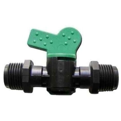 Robinet 2 filetages 1/2" pour camping car et caravane