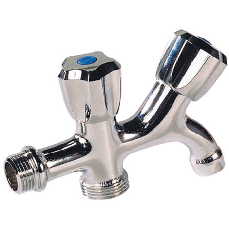 Robinet 2 usages 15x21-20x27 chromé - SFERACO
