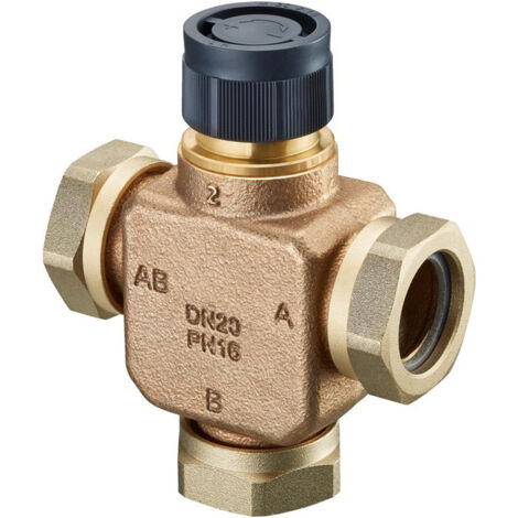 ROBINET 3 VOIESTRI-CTR , Avec mitigeur/INVERSEUR, DN25, PN16