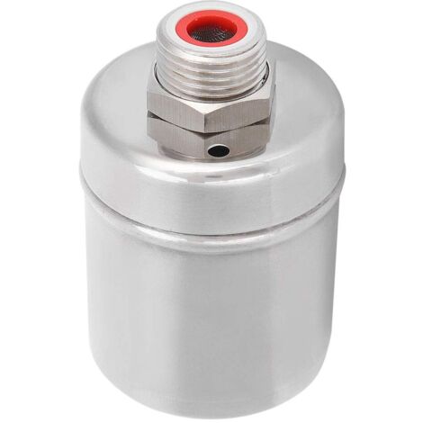 Robinet à bille à flotteur 1/2in Réservoir de contrôle automatique du niveau d'eau Robinet à bille flottant en acier inoxydable
