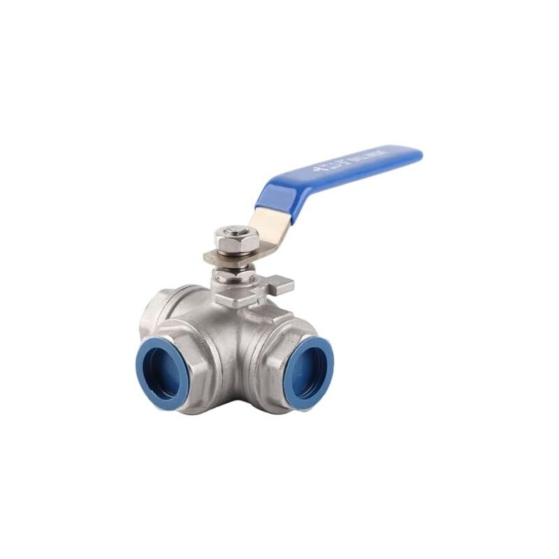 Robinet à bille en acier inoxydable SUS304, Type t, filetage femelle, vanne d'arrêt 3/4 'DN20