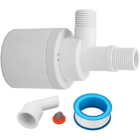 Robinet à Bille Flottante 1/2" DN15 - Contrôle Niveau Automatique pour Réservoir Eau, Piscine, Remplissage