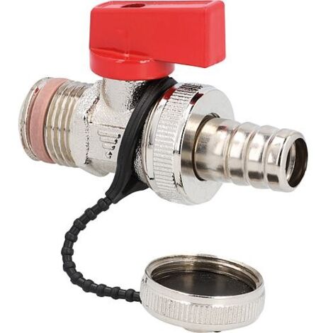 Robinet à bille KFE Schell DN15(1/2"), chromé mat, version légère