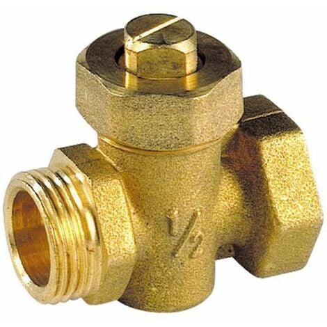 Robinet à boisseau foncé 601 MF - Diamètre : 1/2"