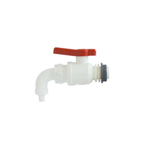 Robinet à Boisseau Œnologique Avec Bec - Raccord M 3/4"x25
