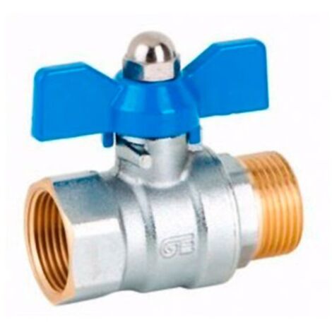 Robinet à boisseau sphérique Genebre  Homme-femme - 3/4"