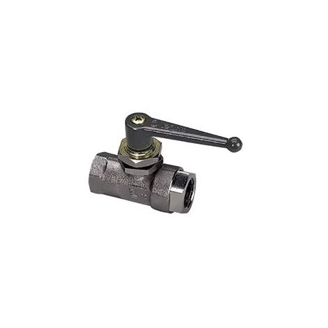 Robinet à boisseau sphérique Legris en Laiton nickelé, 1/4pouce ( Prix pour Boîte de 2 )