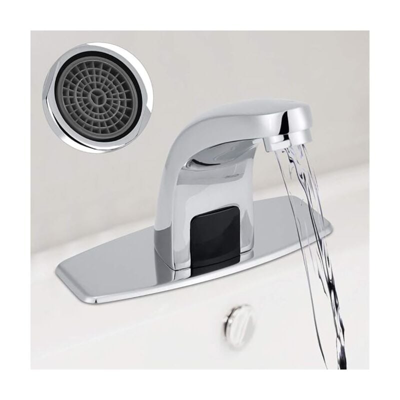Robinet à capteur infrarouge, robinet à capteur automatique, robinet de salle de bain activé par le mouvement Cuisine salle de bain mains libres