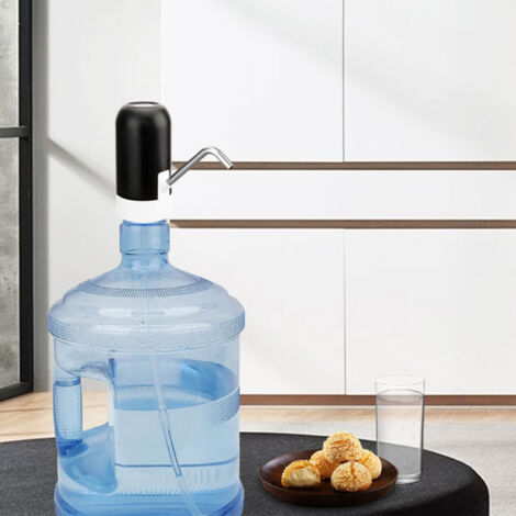 Robinet à Électrique Automatique de Bouteille d’eau en Tube Stainless Steel USB Camping et Household
