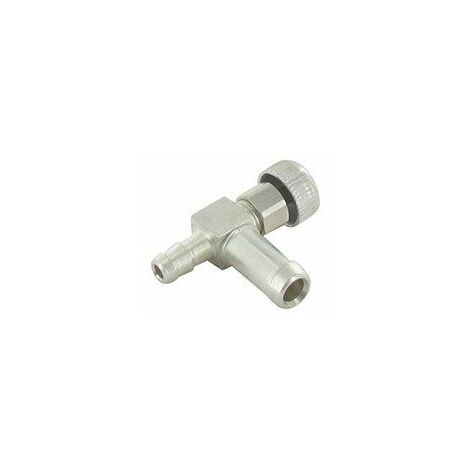 Robinet à Essence Métallique à Emboiter Avec Filtre Adaptable Pour Briggs & Stratton. Pour Tuyau ø: 6,35mm.