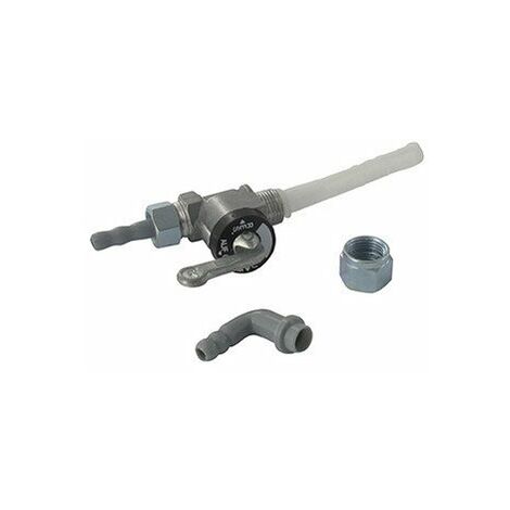 Robinet à Essence Métallique Universel Avec Filtre Nylon - Pour Tuyau De ø: 6mm - Filetages: M12 X 100 G
