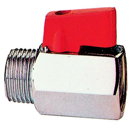 robinet A tournant sphA rique Mini MF gr 3/8 "Itap art 126 levier nylon passage normal