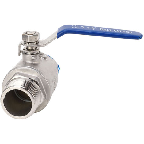 Robinet à tournant sphérique à filetage DN32 1 1/4 po, pression de service nominale 1000WOG femelle X mâle NPT